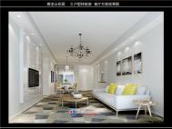 正兆·千树晴山C户型样板效果图样板间