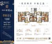 建面117~145m²三房户型