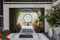 叠院体验空间实景图(叠院园林)