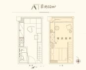 建筑面积：约32平米