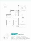 3室2厅2卫：约111平米