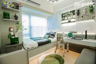 深物业澜湖时代B户型：建面约85㎡三房样板间